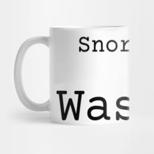 Snort the Wasabi Mug